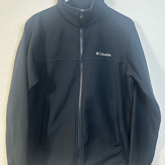 Columbia Other - Columbia Black Full-Zip‎ Jacket Mens Casual Winter Fall Medium Everyday Work